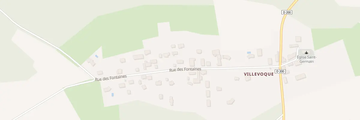 Plan du 16 Rue des Fontaines à Piney