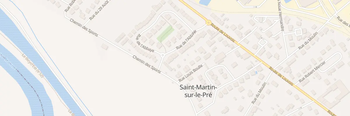 Plan du 66 Rue de l’Abbaye à Saint-Martin-sur-le-Pré