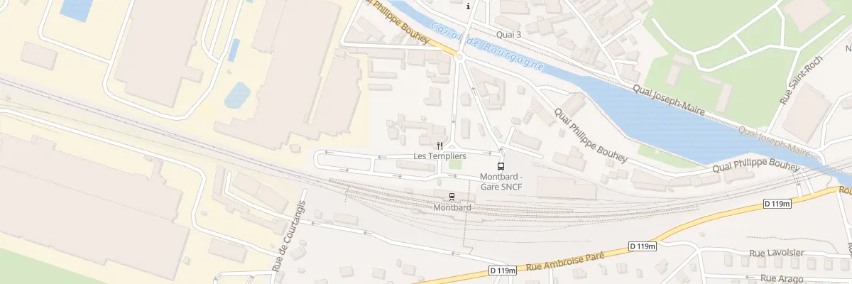 Plan du 12 Av Marechal Foch à Montbard