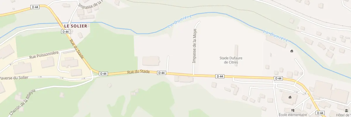 Plan du 5622 Le Solier à Dunières