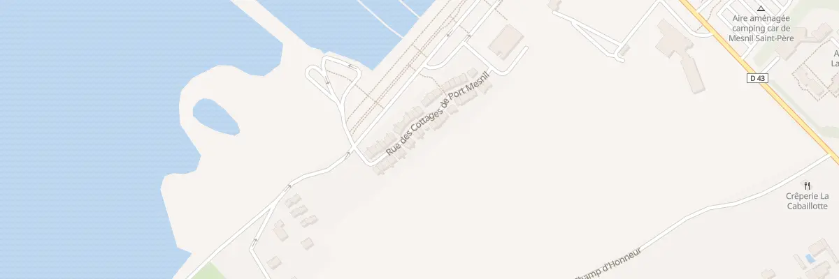 Plan du 38 Rue des Cottages de Port Mesni à Mesnil-Saint-Père