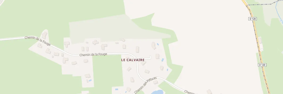 Plan du 5124 Le Calvaire à Charmoy