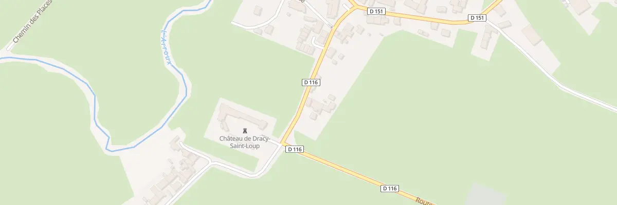 Plan du 17 Rue du Chateau à Dracy-Saint-Loup