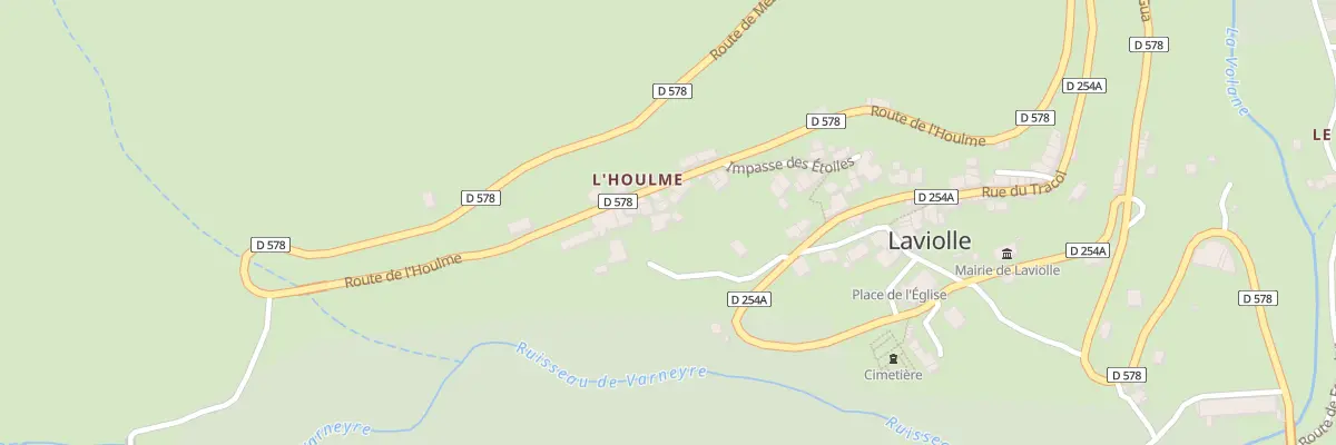 Plan du 5011 L’Houlme à Laviolle