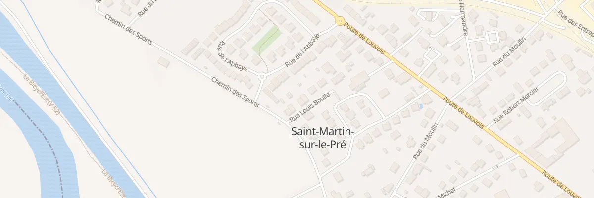 Plan du 5 Rue Louis Boulle à Saint-Martin-sur-le-Pré