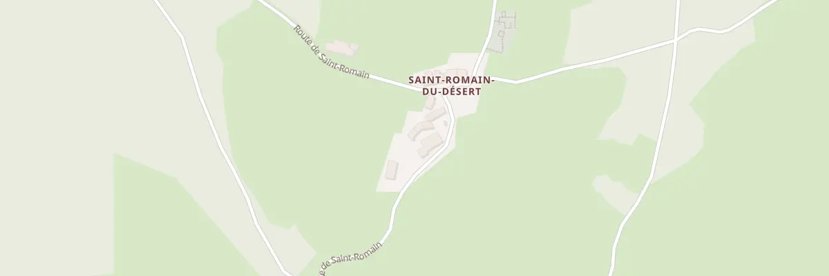 Plan du 1340 Rte de Saint Romain à Mars