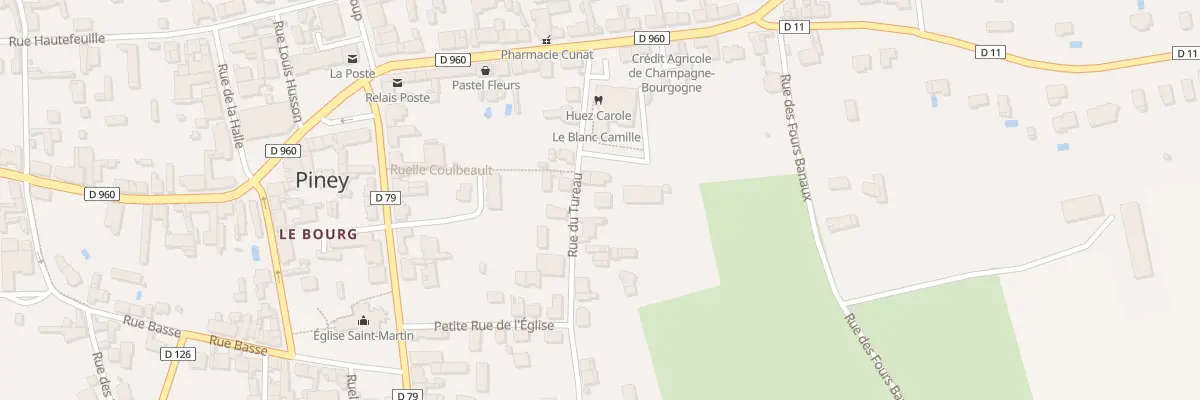 Plan du 3 Rue du Tureau à Piney