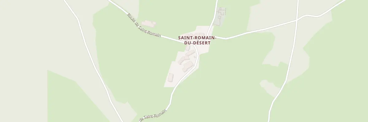Plan du 1330 Rte de Saint Romain à Mars