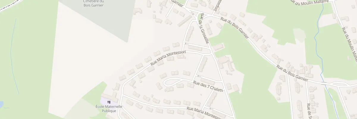 Plan du 3 Rue Maria Montessori à Montceau-les-Mines