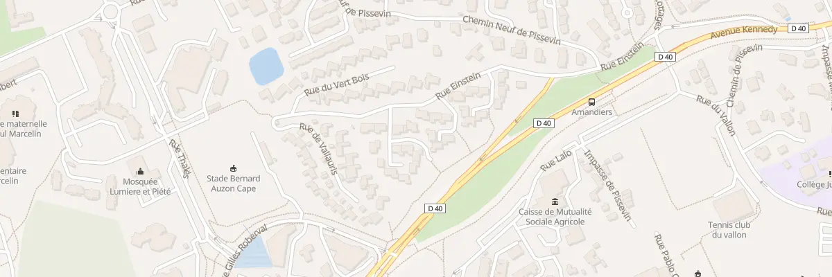 Plan du 4 Rue des Pinsons à Nîmes
