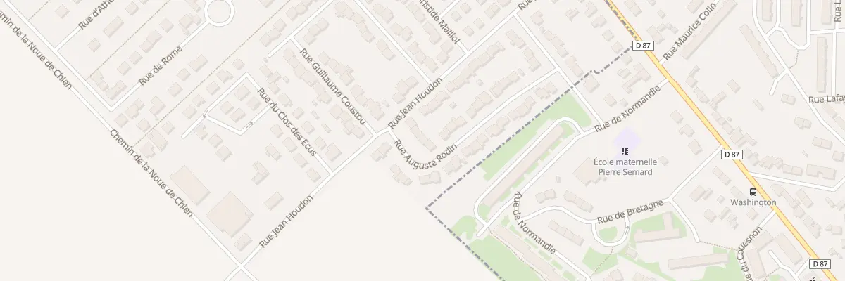 Plan du 22 Rue Auguste Rodin à Fagnières