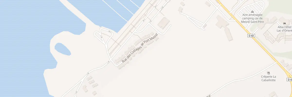 Plan du 6 Rue des Cottages de Port Mesni à Mesnil-Saint-Père