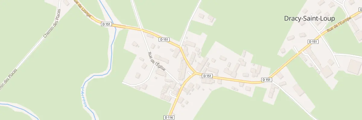 Plan du 4 Rue de l’Europe à Dracy-Saint-Loup