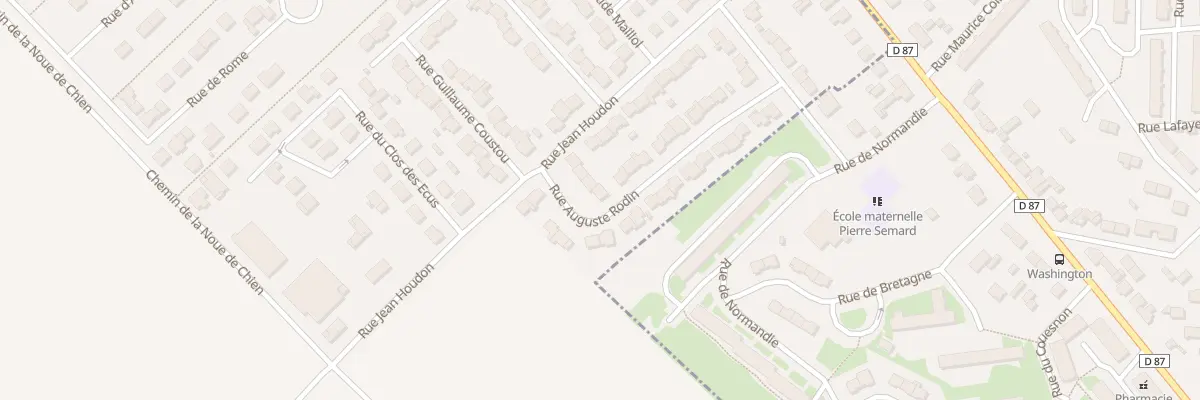 Plan du 20 Rue Auguste Rodin à Fagnières