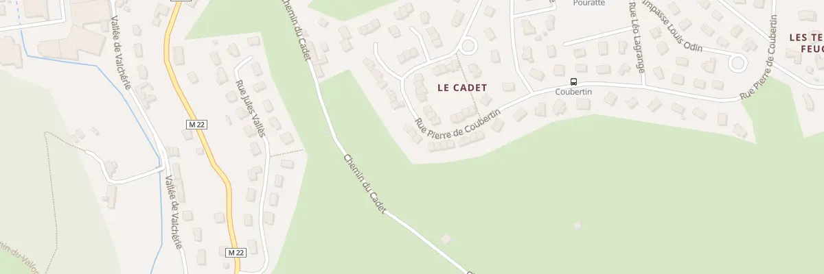 Plan du 59 Rue Pierre de Coubertin au Chambon-Feugerolles