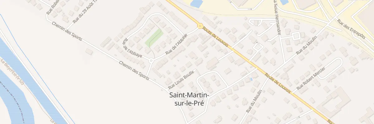 Plan du 11 Rue Louis Boulle à Saint-Martin-sur-le-Pré