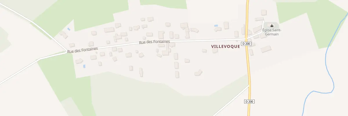 Plan du 13 Rue des Fontaines à Piney