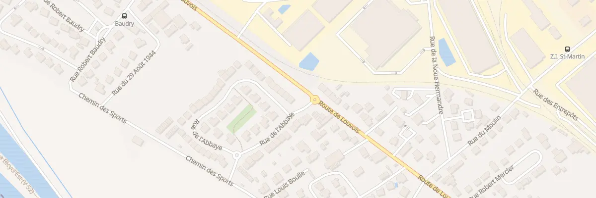 Plan du 2 Rue de l’Abbaye à Saint-Martin-sur-le-Pré