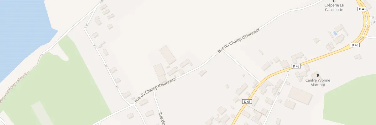 Plan du 3 Rue du Champ d’Honneur à Mesnil-Saint-Père