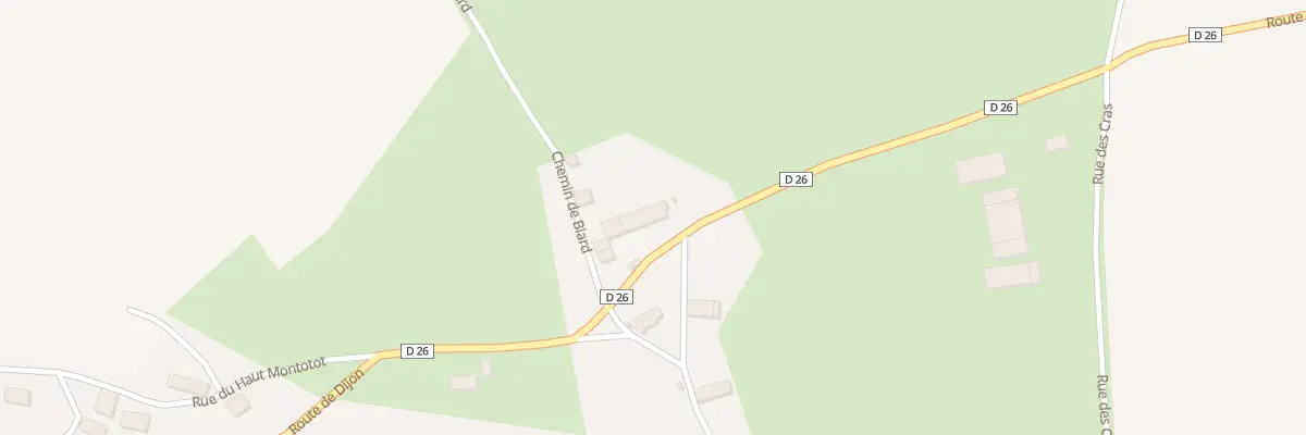 Plan du 17 Rte de Dijon à La Motte-Ternant