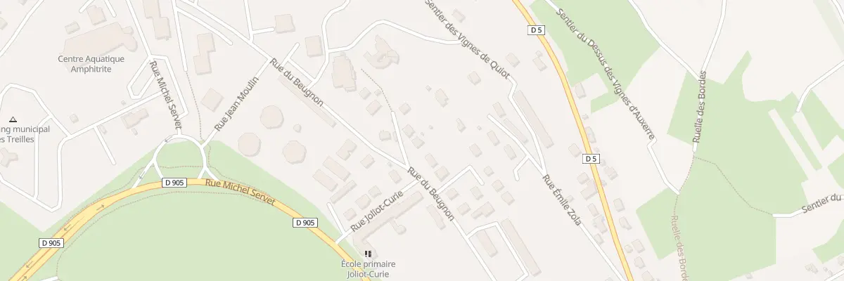Plan du 48 Rue du Beugnon à Montbard