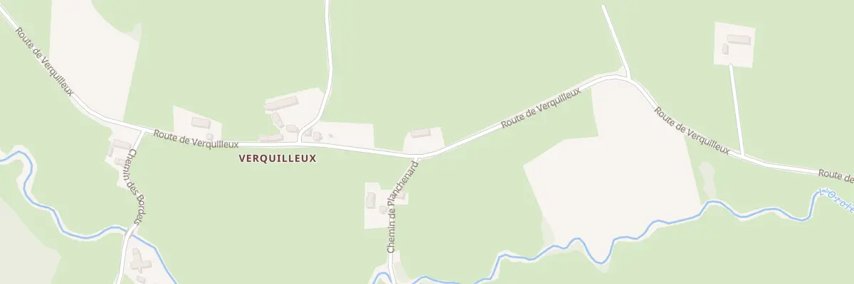 Plan du 5144 Verquilleux à Ozolles