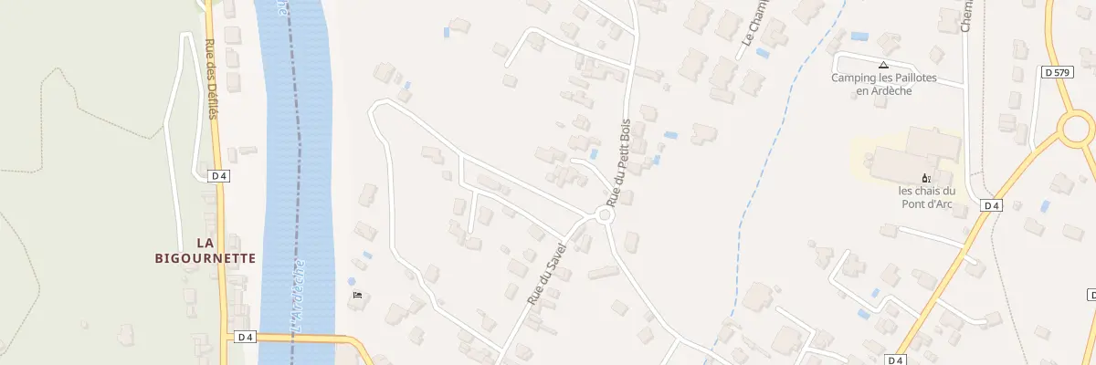 Plan du 33 Rue de Savel à Ruoms