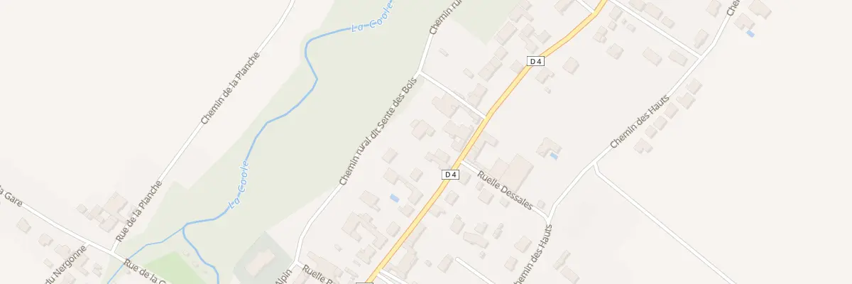 Plan du 24 Rue de Chalons sur Marne à Écury-sur-Coole