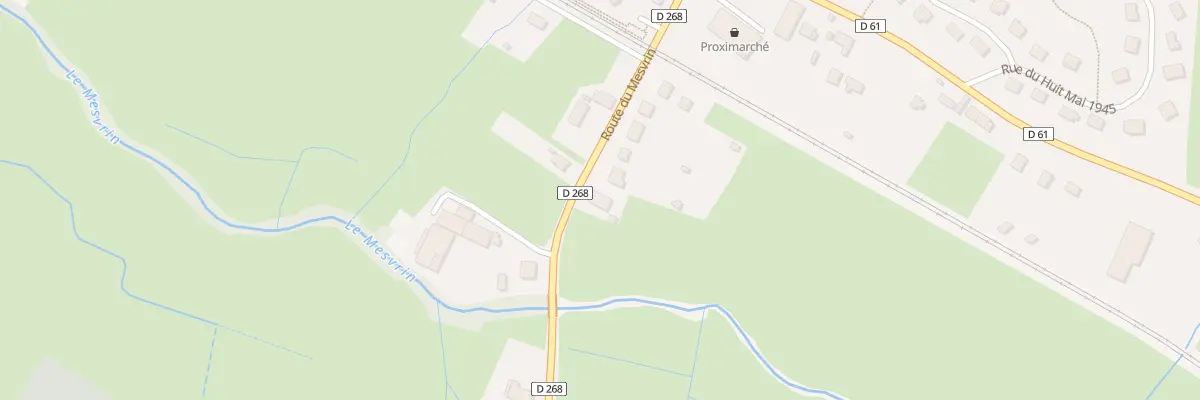 Plan du 786 Rte du Mesvrin à Saint-Symphorien-de-Marmagne