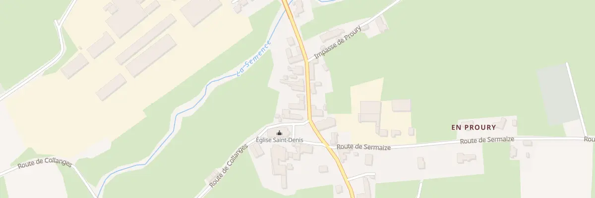 Plan du 550 Rue du Bourg à Vendenesse-lès-Charolles
