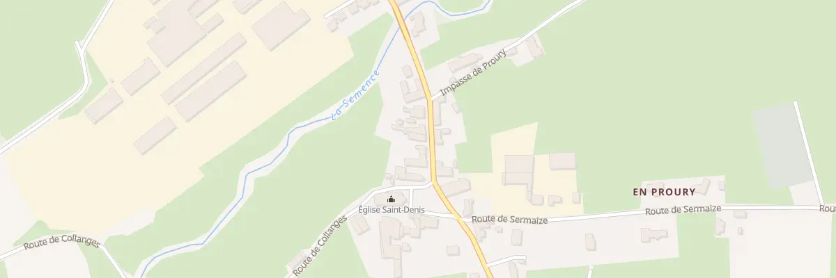 Plan du 522 Rue du Bourg à Vendenesse-lès-Charolles