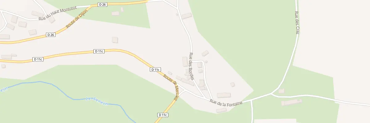 Plan du 7 Rue des Bordes à La Motte-Ternant
