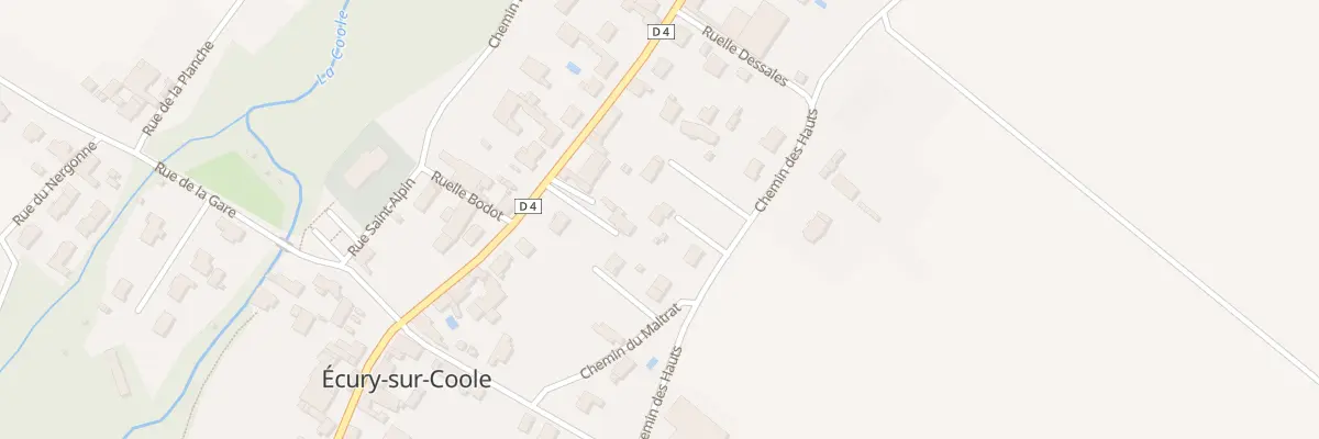 Plan du 5 Che des Hauts à Écury-sur-Coole