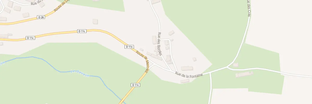 Plan du 3 Rue des Bordes à La Motte-Ternant