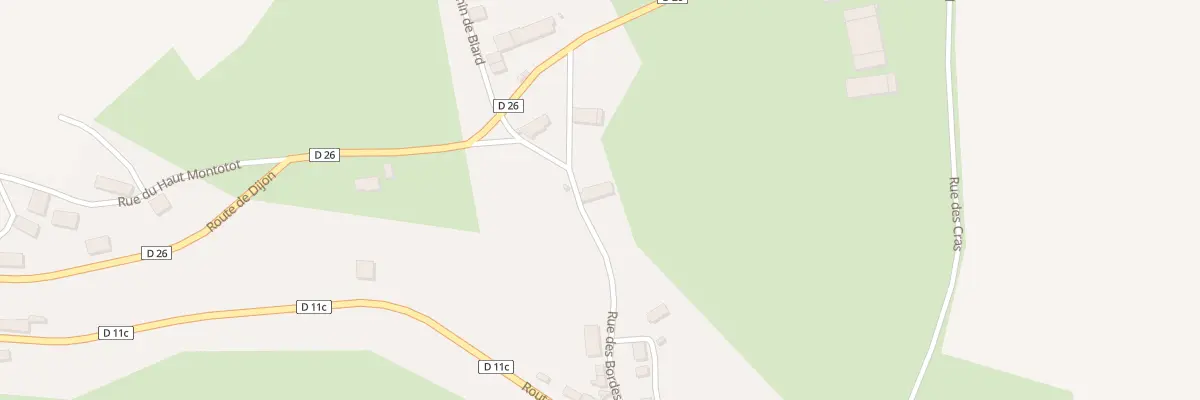 Plan du 8 Rue des Bordes à La Motte-Ternant