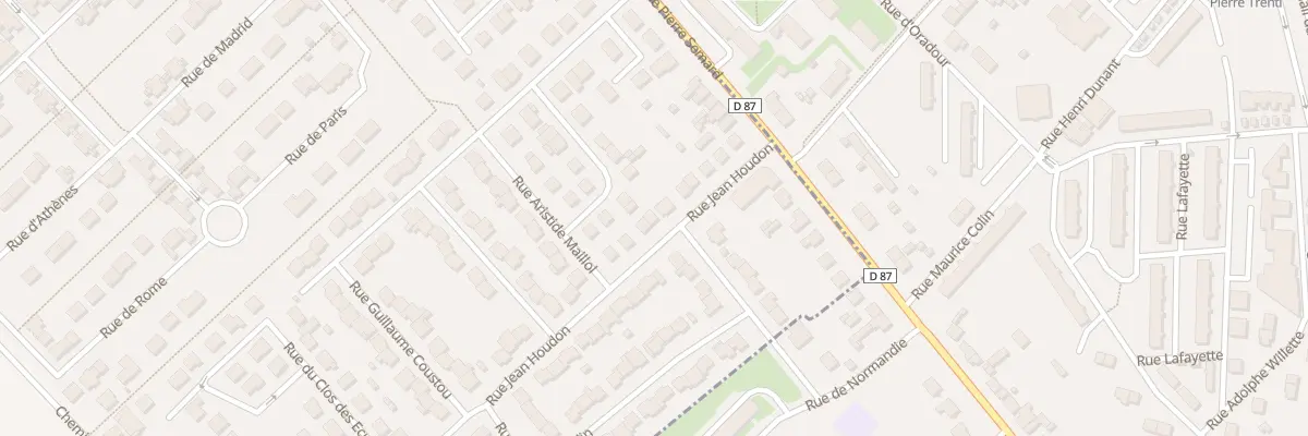 Plan du 14 Rue Jean Houdon à Fagnières