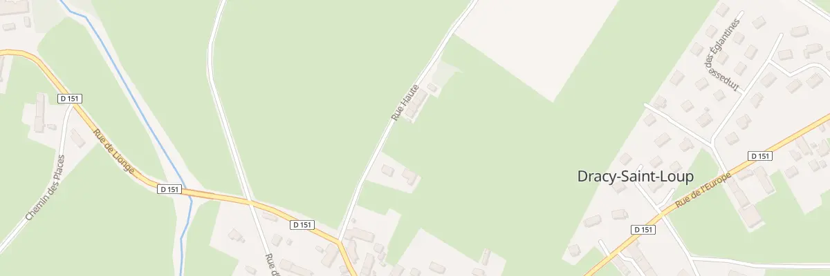 Plan du 8 Rue Haute à Dracy-Saint-Loup