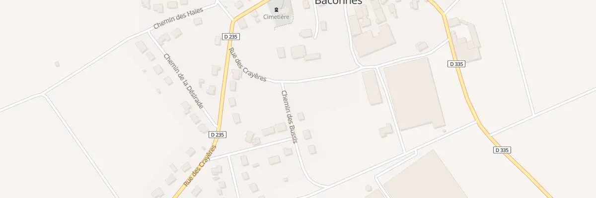 Plan du 15 Chem de Mussavan à Baconnes