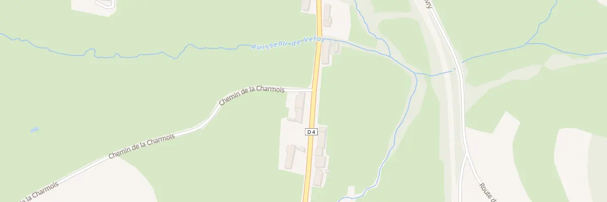 Plan du 1 Che de la Charmois à Barnay