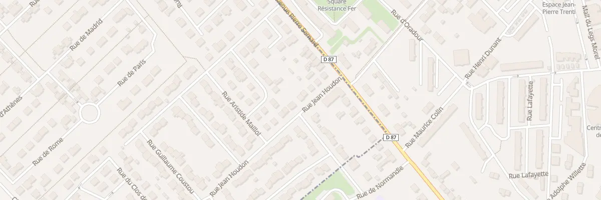 Plan du 10 Rue Jean Houdon à Fagnières