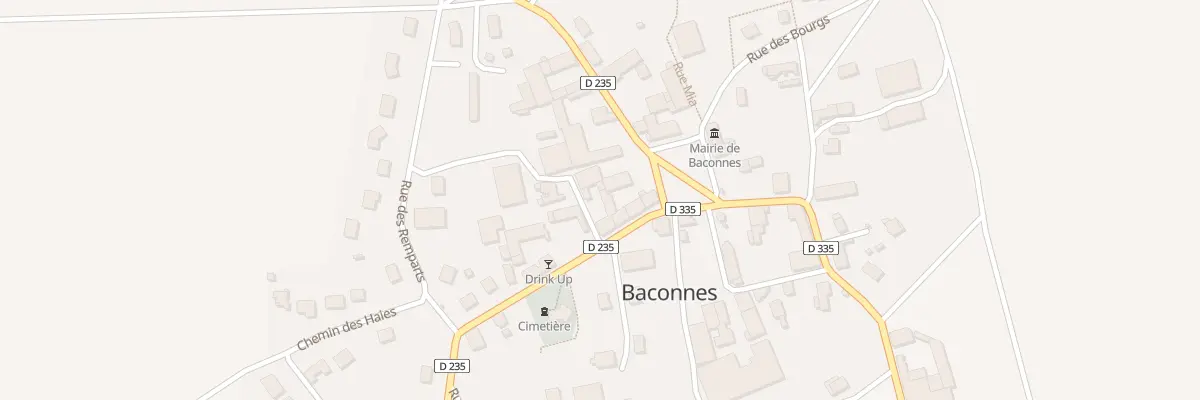 Plan du 2 Rue Goda à Baconnes