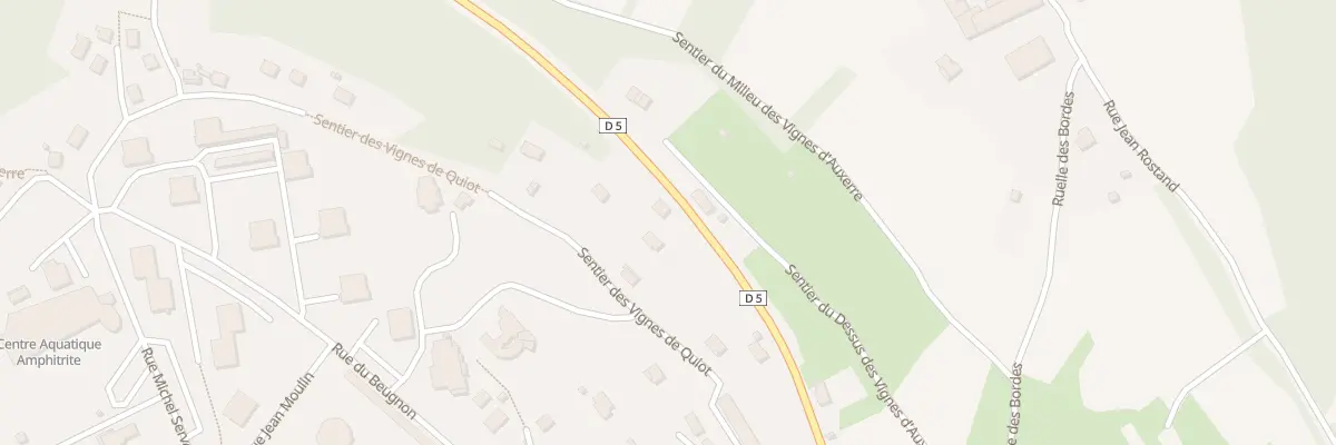 Plan du 19 Rte de Laignes à Montbard