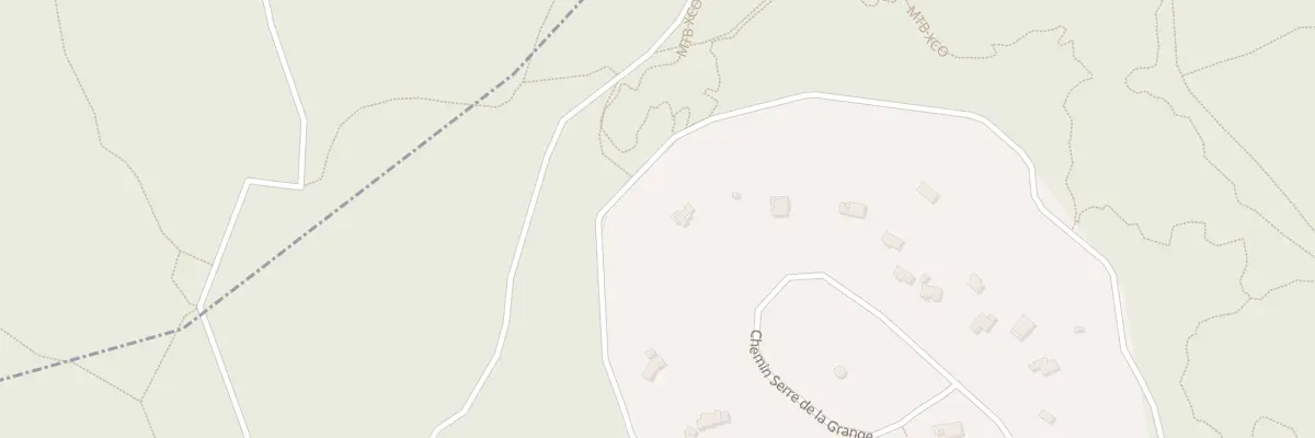 Plan du 49 Che Serre de la Grange à Méjannes-le-Clap