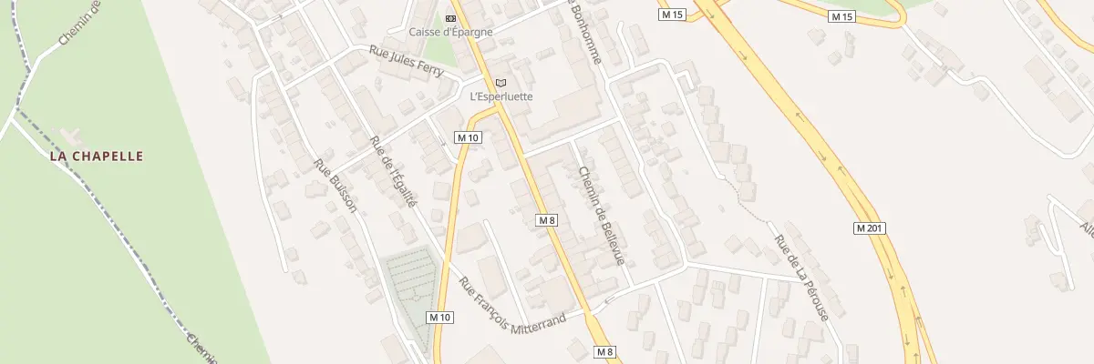 Plan du 33 Rue de la République à Saint-Genest-Lerpt