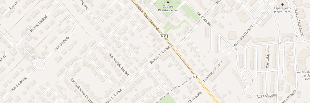 Plan du 6 Rue Jean Houdon à Fagnières