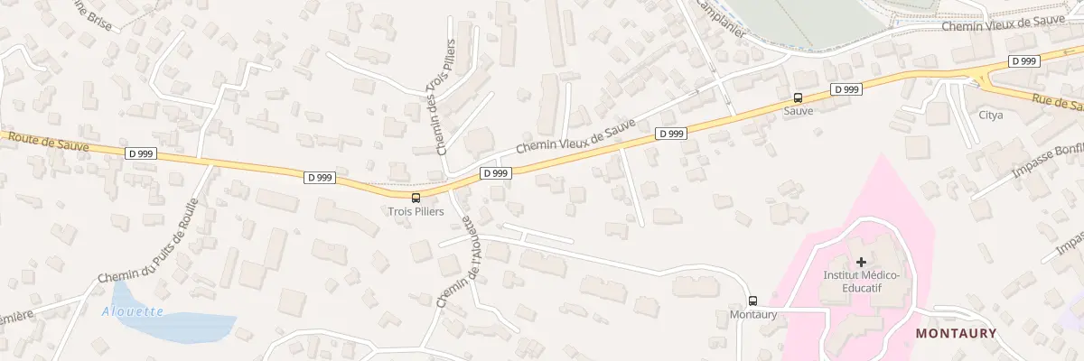 Plan du 77 Rte de Sauve à Nîmes