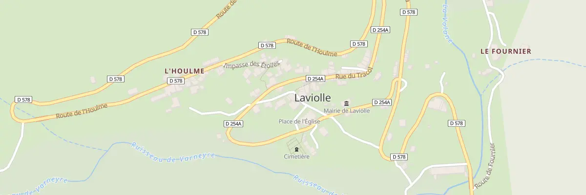 Plan du 15 Rue Karine Lemarchand à Laviolle