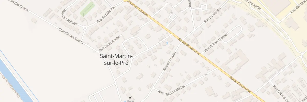 Plan du 10 Rue Jean Mermoz à Saint-Martin-sur-le-Pré