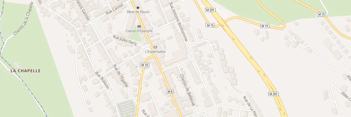 Plan du 29 Rue de la République à Saint-Genest-Lerpt