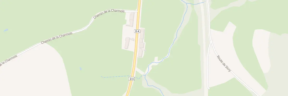 Plan du 2 Rte de Saulieu à Barnay